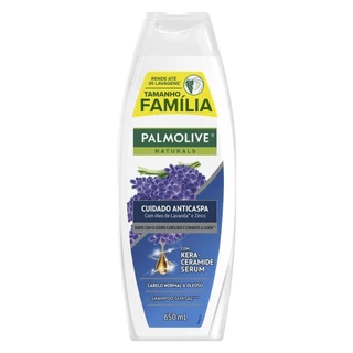 Shampoo Tamanho Grande Palmolive Naturals Anticaspa Lavanda 650ml em Oferta na Shopee