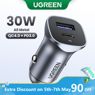 UGREEN 18W 22.5W 30W 40W Tipo C PD Portas Duplas Carregador Rápido Para iPhone 14 Pro 13 12 Xiaomi Huawei Samsung