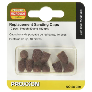 Conjunto de Lixas Cônicas 13x9mm 28989 Proxxon 10 Unidades