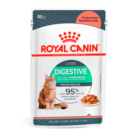 Ração Úmida Royal Canin Sachê Para Gatos Adultos Cuidado Digestivo 85g