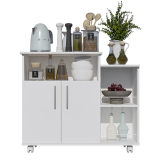 Buffet Cozinha Cantinho do Café Simples Montagem Organizador Multiuso