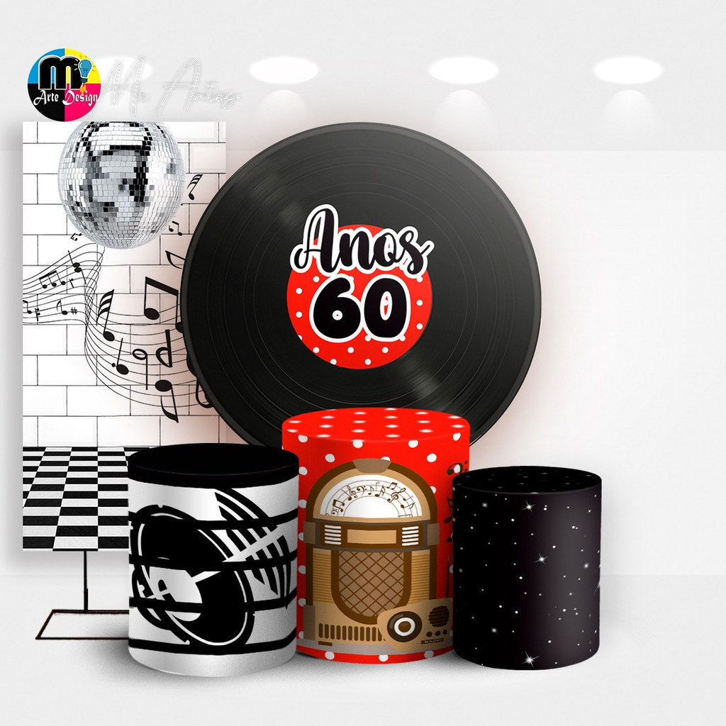 Kit capa de painel e trio de cilindros Anos 60 Modelo 2 Shopee Brasil