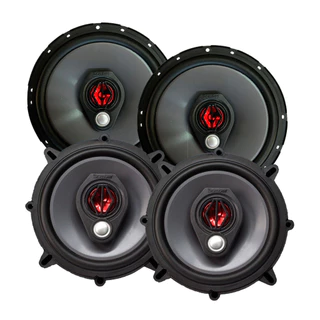 Kit Alto Falante 6 Pol 100w Rms BBR6 + 5 Pol 100w Rms BBR5 Triaxial Bomber Kit Fácil 200w Rms em Oferta na Shopee