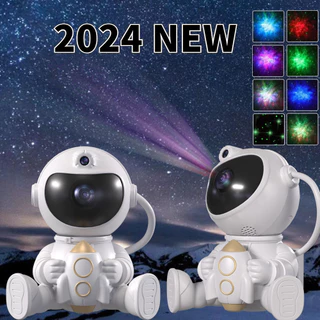 2024 Novo Projetor De Astronauta Starlight Color Laser Projector Lamp LED Bedroom Projector Lamp