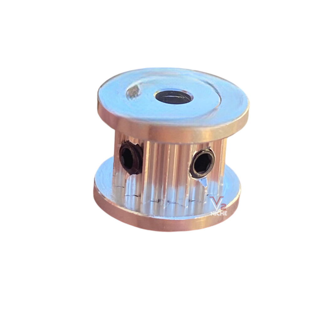 Polia Engrenagem 2Gt Eixo 3Mm S2M 16 Dentes Para 3D E Cnc