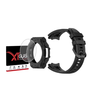 Capa + Pelicula + Pulseira Silicone Compatível Com Amazfit T-rex 2 A2170
