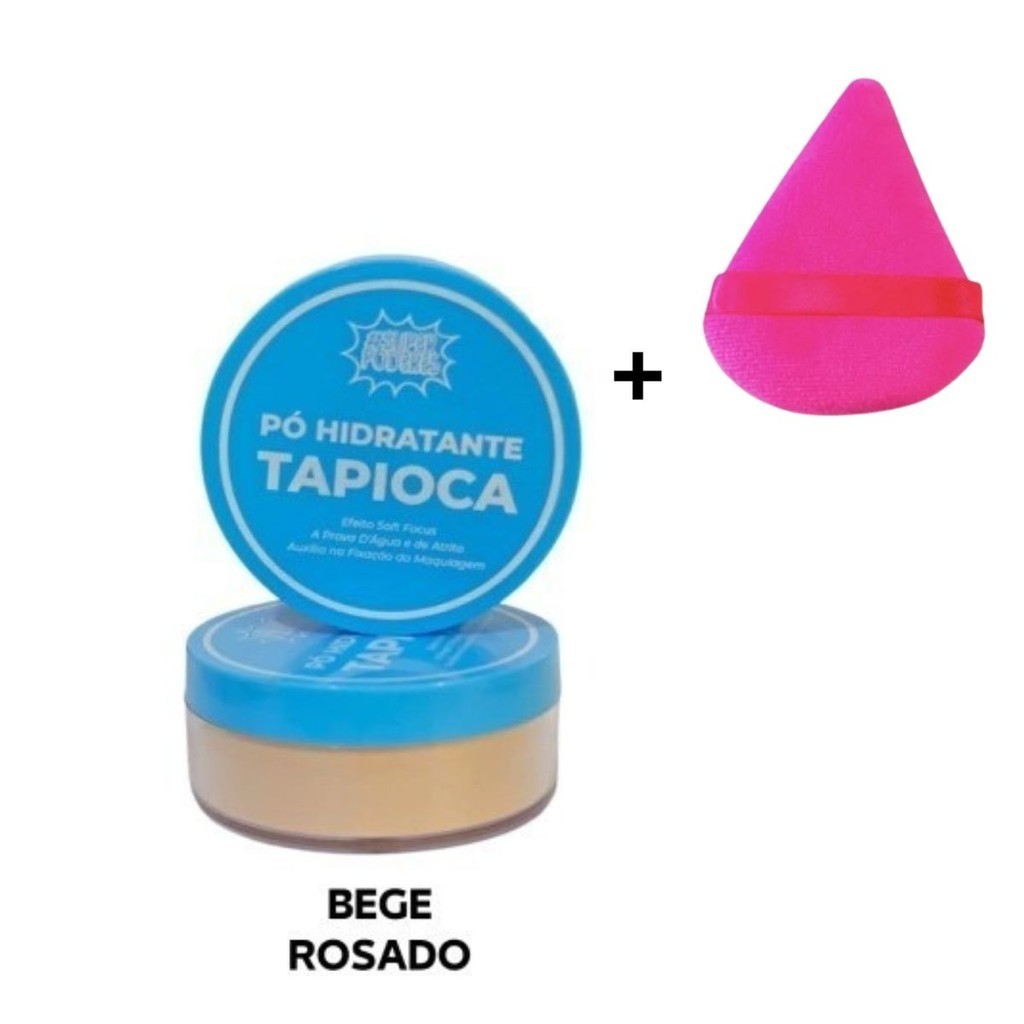 Pó Facial Hidratante Tapioca Super Poderes PHTSP01 | Shopee Brasil