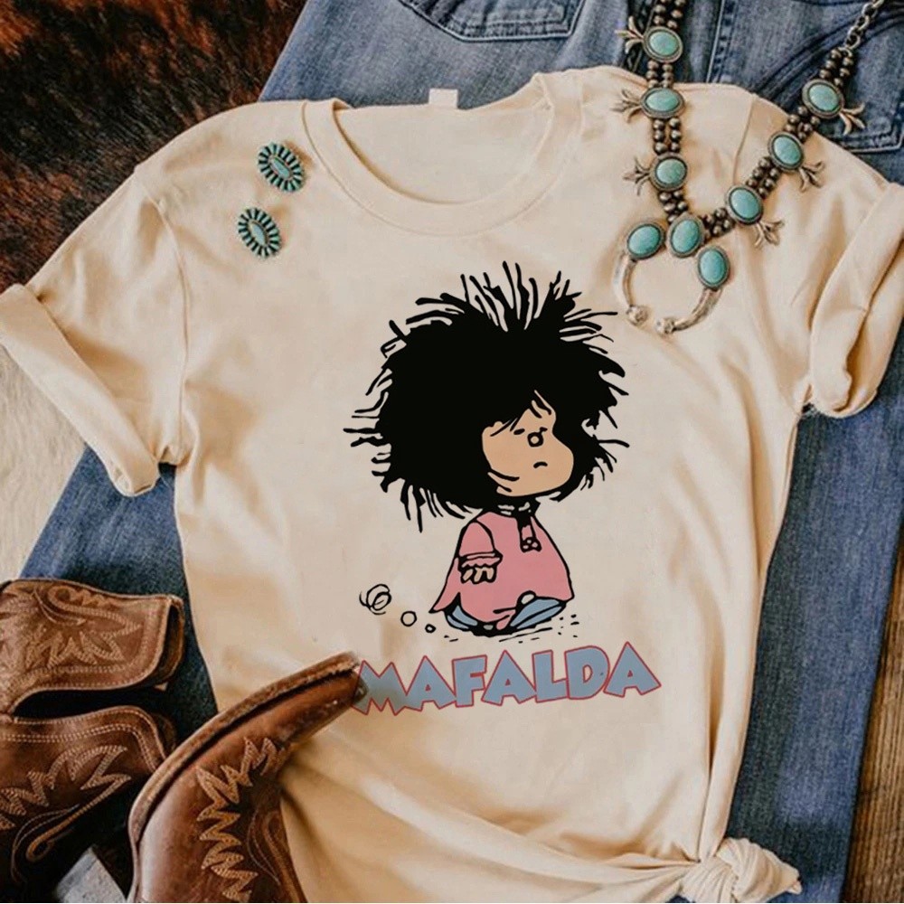 Amazon Camiseta Mafalda Grupo Camiseta Con Estampado De 