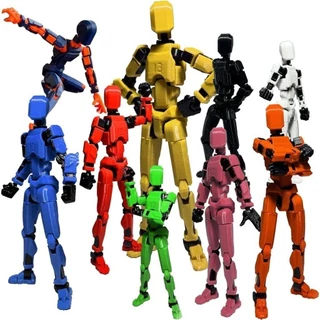 13 modelos de corpo humano, bonecas de ação, brinquedos impressos em 3D, robôs móveis multi articulações, brinquedos educativos, jogos infantis, presentes atualizados