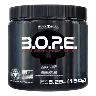 Pré Treino Bope 150g - Black Skull em Oferta na Shopee