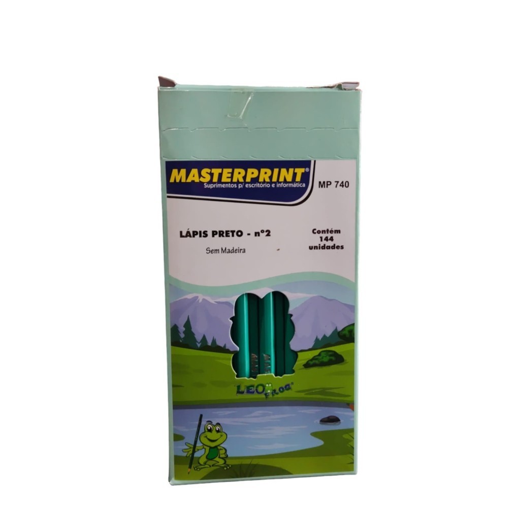 Caixa de Lapis de Escrever 144 un - MASTERPRINT | Shopee Brasil