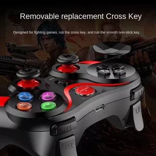 Controle Joystick G7 Bluetooth Universal suporte para Celular + cabo usb