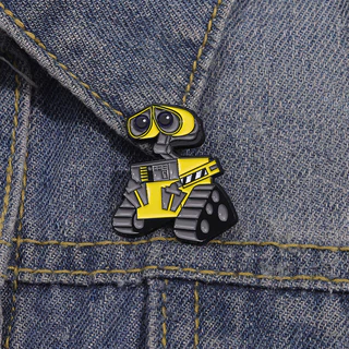" Wall-E " Robô Solar Broche De Esmalte Acessórios De Moda Presente