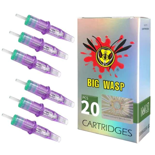 CARTUCHO COM AGULHA PARA TATUAGEM BIG WASP | MODELO: 1211MG 5 UNIDADE
