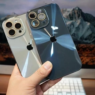 Capa Luxuosa Para iPhone 11 12 13 14 15 Pro Max Com Película De Vidro À Prova De Choque Câmera Traseira