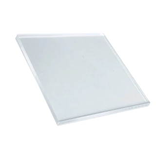 Chapa placa acrílico cristal transparente 40cm X 20cm X 2mm