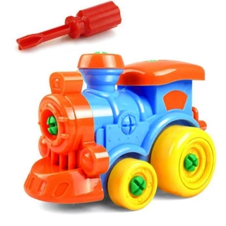 Trenzinho de Montar e Desmontar com Chave Infantil