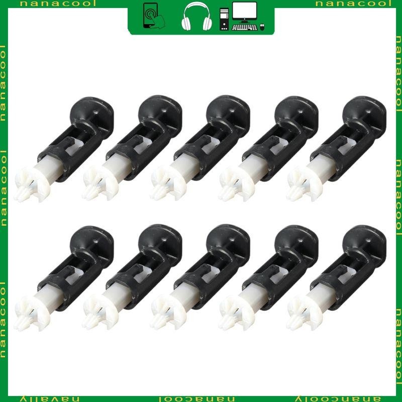nana 10P Para Montagem Do Dissipador Calor Da CPU Pino Parafuso Pressão Ventilador Clip Soquetes