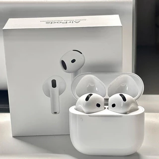 [ORIGINAL] 2025 Novo AirPods 4 Fone De Ouvido Sem Fio Bluetooth 5.2 Fones Suporte para Android e IOS 18
