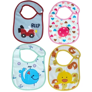 Babador Para Bebê Impermeável 100% Algodão CBS0369 Castela