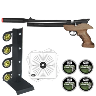 Pistola Pressao 5.5 PP800R Artemis Chumbinho Alvo Metal