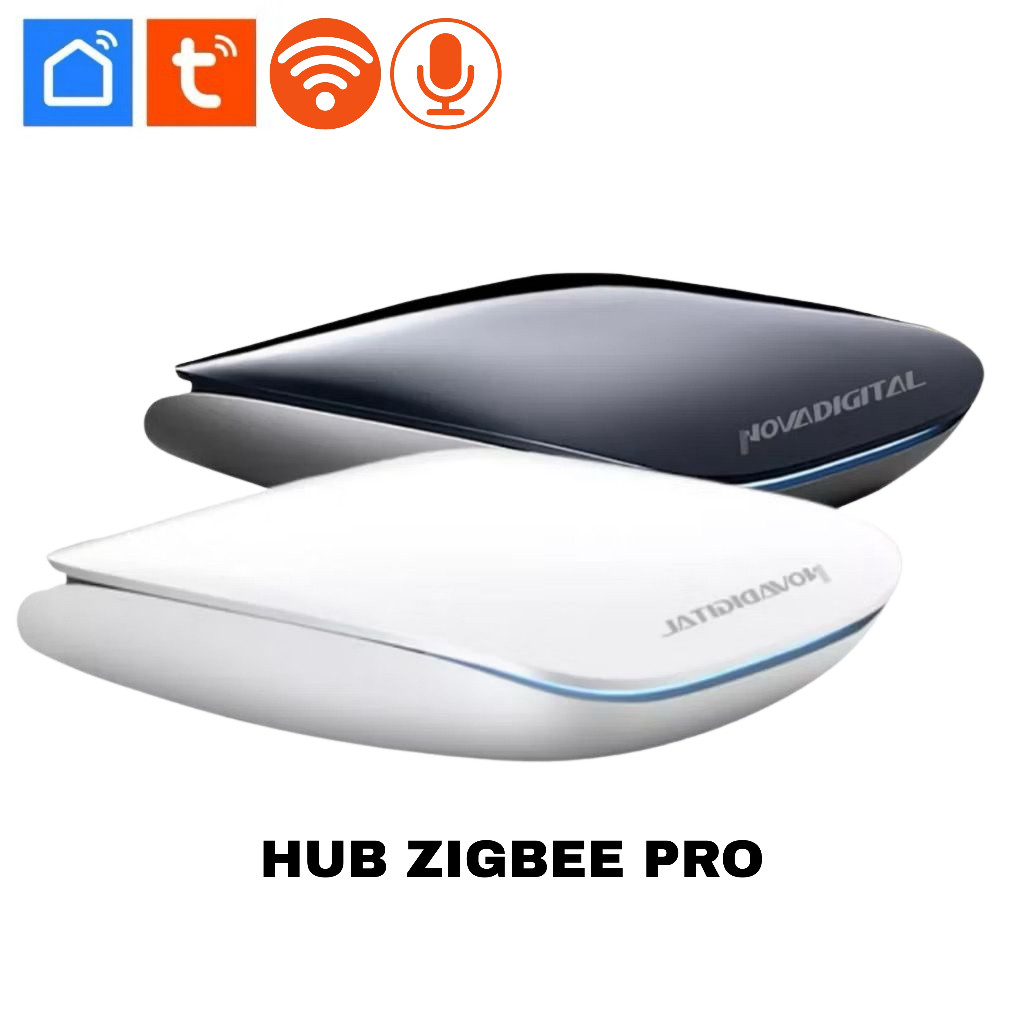 Hub Zigbee Pro Central Inteligente com Suporte a 128 Dispositivos Tuya Digital