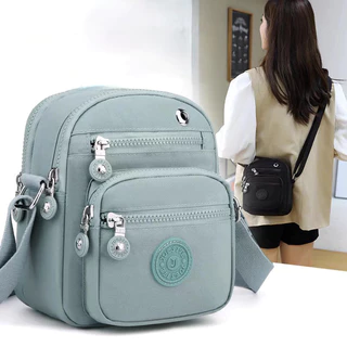 Bolsa feminina Pequena Nylon impermeável casual Transversal tiracolo YCHEN