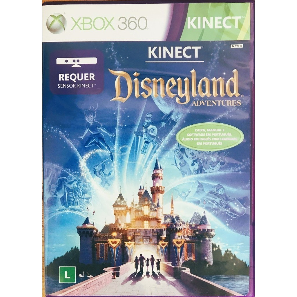 Jogo Kinect Disneyland Adventures Original - Xbox 360 | Shopee Brasil