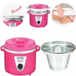 Panela Aquecedora De Cera Termocera Depilação + Refil 900G em Oferta na Shopee