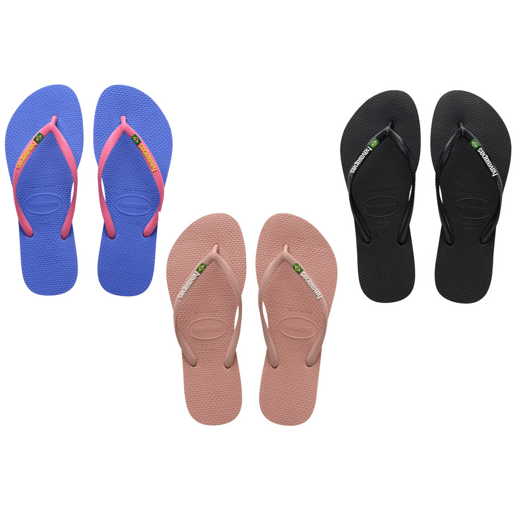 Flipflops Brasil Logo black black 4110850 online kopen