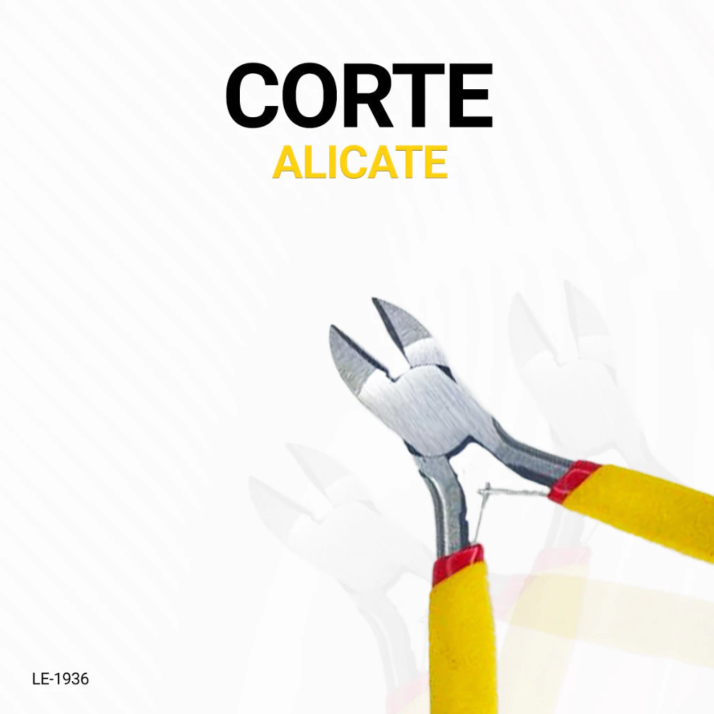 Kit Jogo de Alicates p/ Corte Eletrônico Artesanato & Bijuterias - Imagem 3