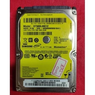 Defeito Hdd 500gb Samsung St500lm012 M500mbb/sa1 Leia O Anuncio z