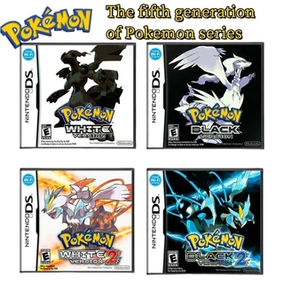 Cartão De Jogo NDS Pokemon Single card US Caixa De Inglês De Férias