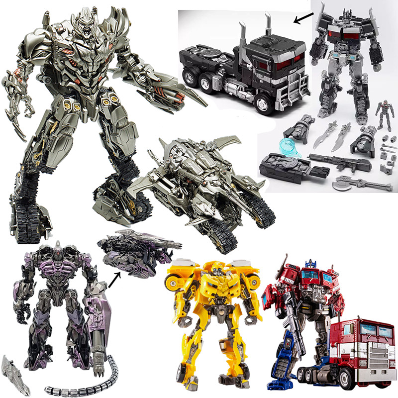 Optimus Prime Action Figura Transformadores Shockwave MegaTank Bumblebee Sentinel Modelo Coleção De Brinquedos Kid Gift