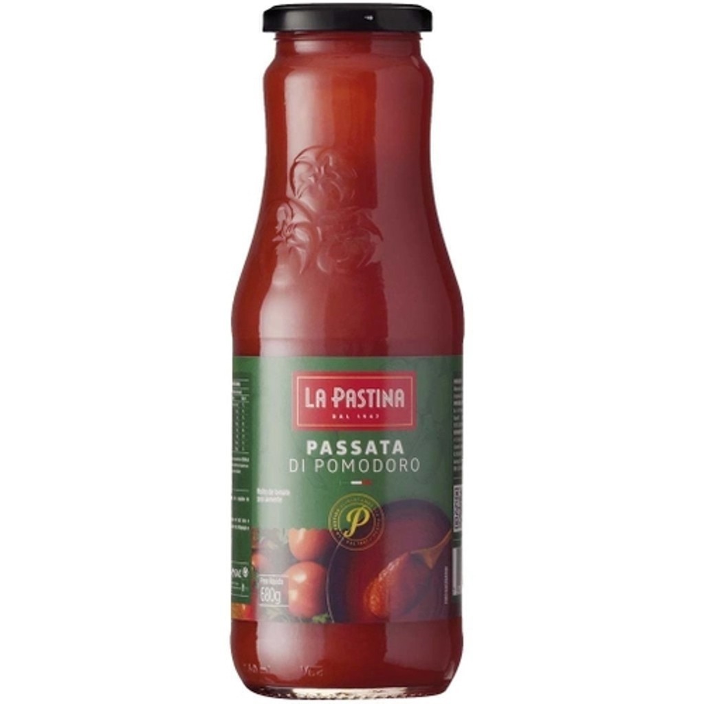 Passata di Pomodoro Italiana LA PASTINA 680g | Shopee Brasil