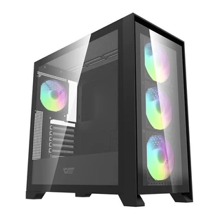 Gabinete Gamer Aigo DarkFlash DRX90 Glass, Mid-Tower, Lateral de Vidro, Preto, DRX90-GLASS-BLACK em Oferta na Shopee