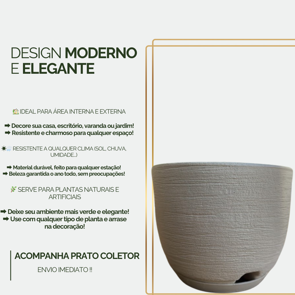 Vaso de polietileno - imagem 5