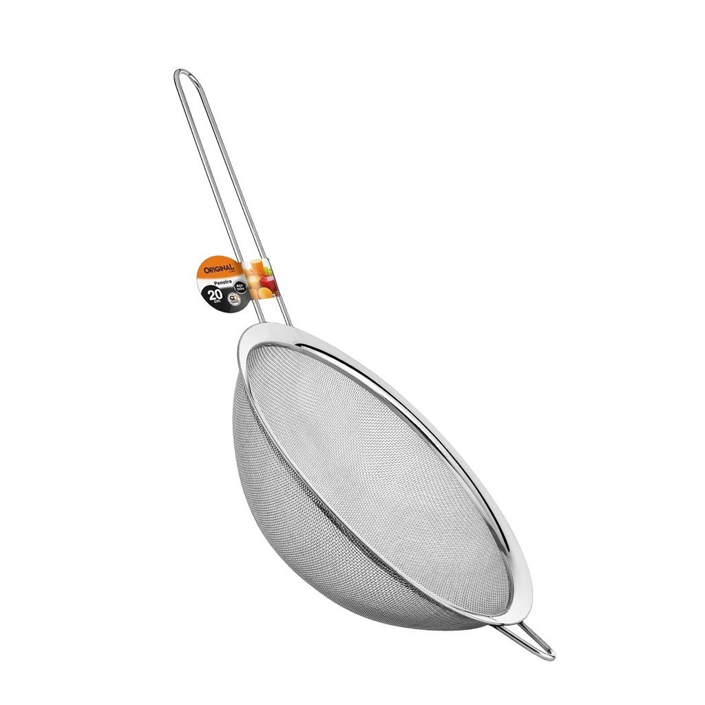 PENEIRA ORIGINAL LINE 20CM AÇÕ INOX | Shopee Brasil