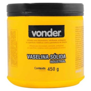 Vaselina sólida industrial com 450 gramas - Vonder