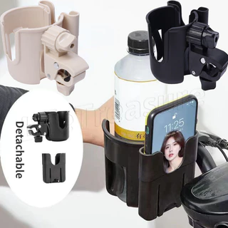 [Featured] Porta-Copos Para Carrinho De Bebê-Anti-Derrapante , Destacável , 360 ° Rotativo , Universal-Suporte Telefone Celular-Garrafas De Enfermagem Bebidas-Acessórios Carrinhos De Passeio