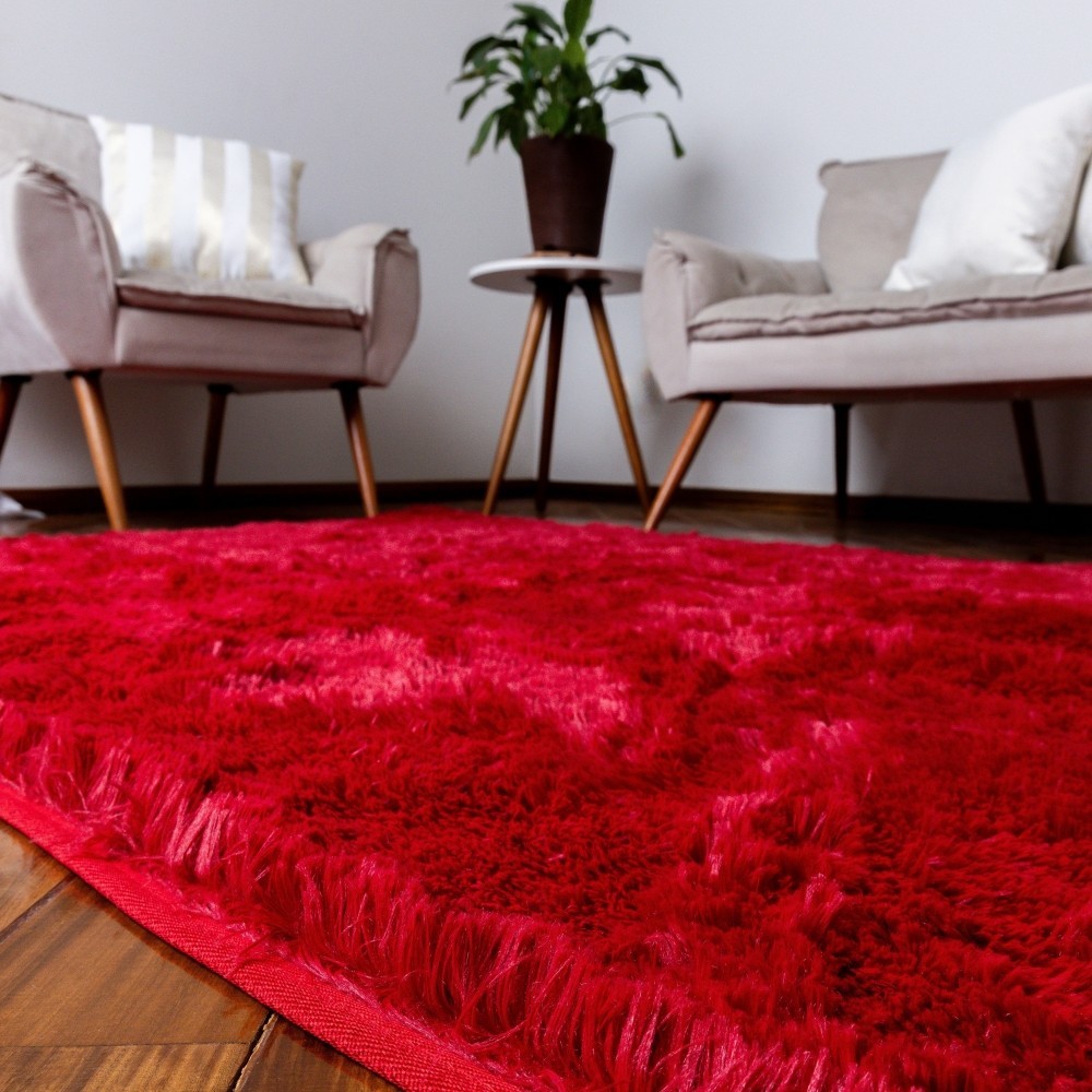 Tapete 2,00 x 2,40 Mt Peludo Super Luxo