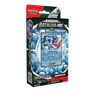 JOGO POKEMON DECK BATALHA EX KANGASKHAN E GRENINJA 33480