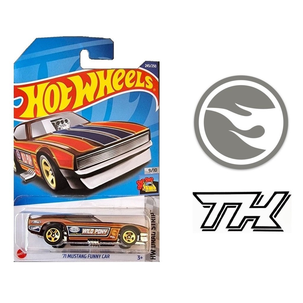 HOT WHEELS 2025 Super Treasure Hunt STH '71 Mustang Funny Car in a