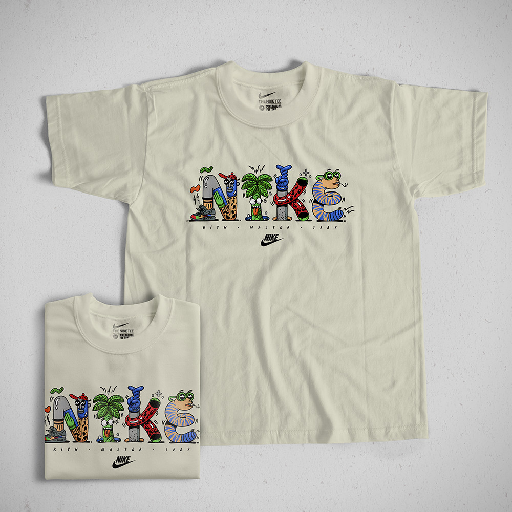 Camiseta Básica N.K Kith Algodão Unissex
