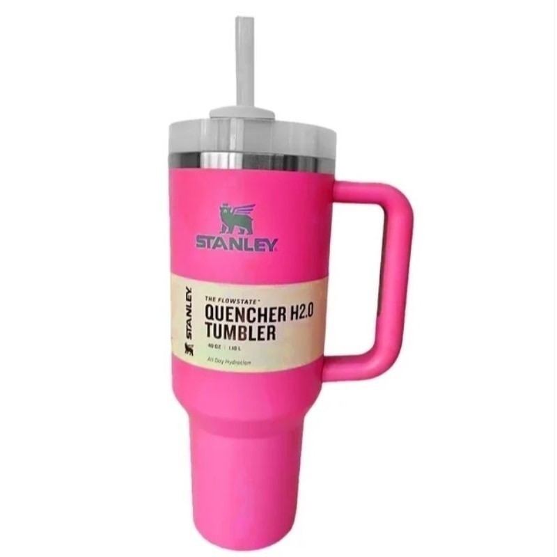 Caneca Térmica Inox 1200Ml Garrafa Térmica Inoxidável com tampa canudo