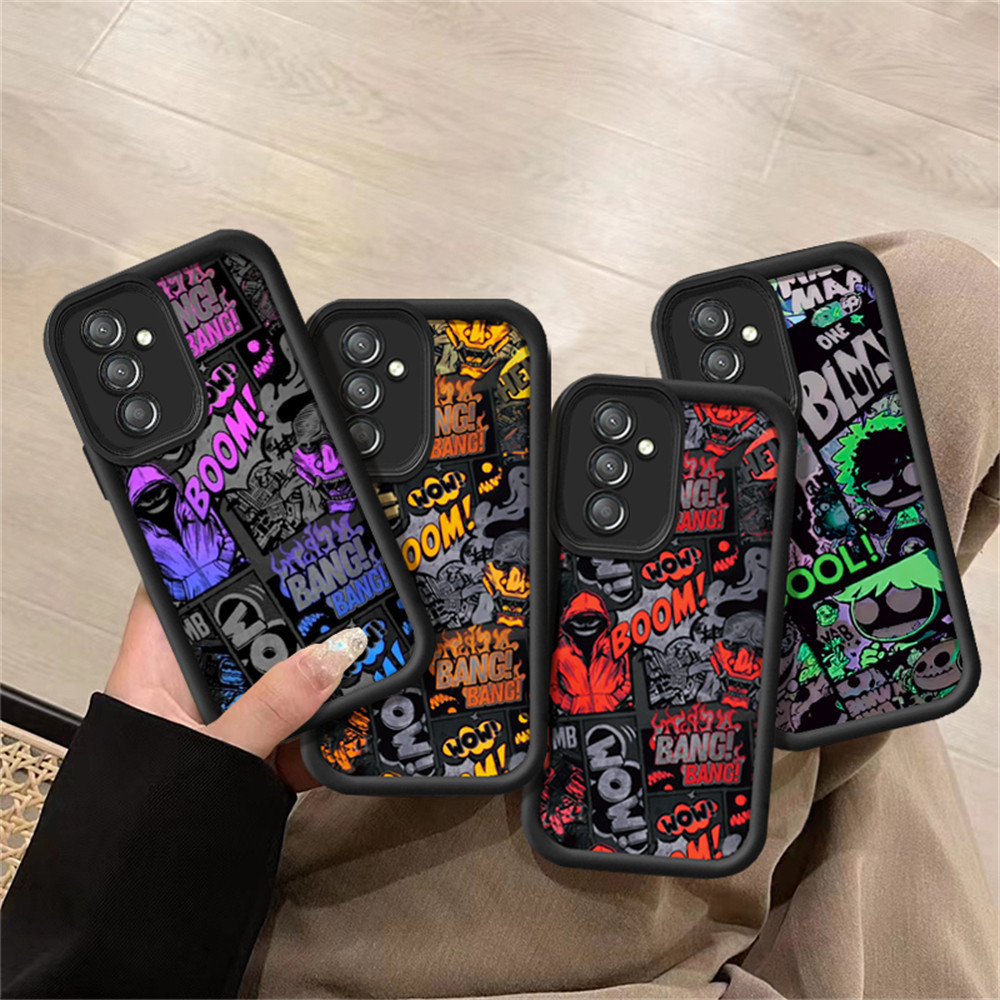 Samsung A54 A05S A05S A05S A15 A14 A13 A52 A04S A03S A04E A03 A10S A10S A11 A12 A20 A30 A20S M11 M12 A13 5G A02S Quadrinhos De Grafite Capa Macia HOSTR