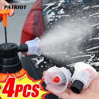 1/2/4PCS Bicos De Espuma De Lavagem De Automóveis-Peças De Manutenção De Limpeza Automotiva-Acessórios De Pulverizadores De Floração-Bocal De Pulverizador Com Pára-Brisas-Dicas Lata Larga De Boca