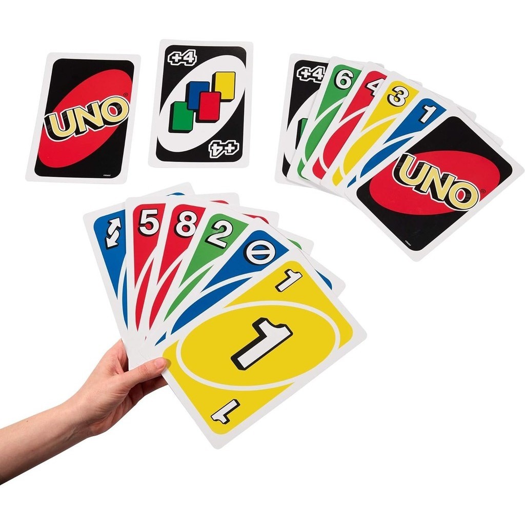 JOGO DE CARTAS - UNO GIGANTE - ORIGINAL MATTEL | Shopee Brasil