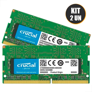 Kit Memória Crucial Ddr4 32gb(2x16gb) 2400mhz 1.2V Notebook