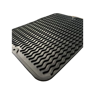 Tapete Escorredor de Louças Silicone Emborrachado Antiderrapante para Copos e Pratos 40cmX30cm